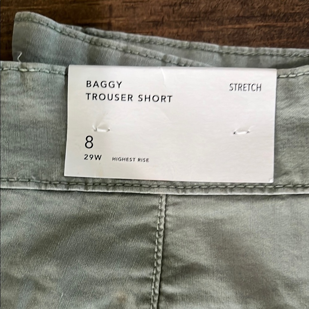 Women's Green Shorts - Picture 2 of 4